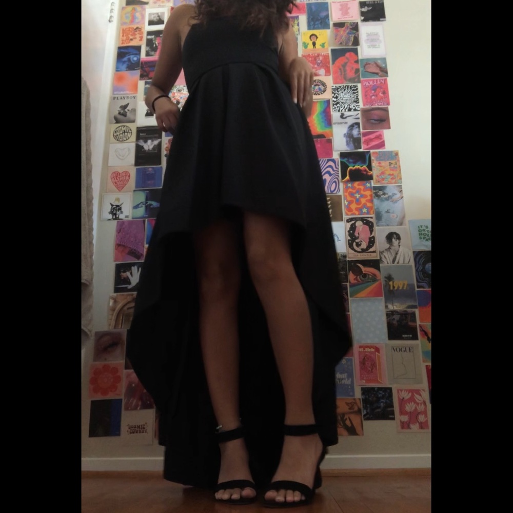 black formal dress